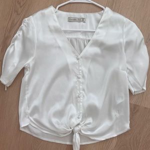 Abercrombie silk blouse
